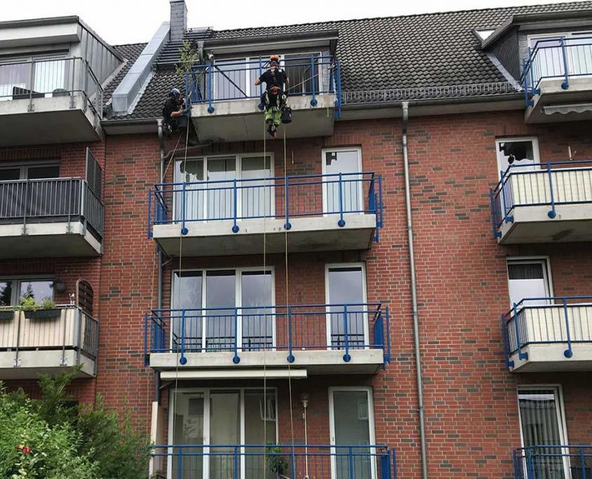 Instandsetzung Balkone an einem Mehrfamilienhaus